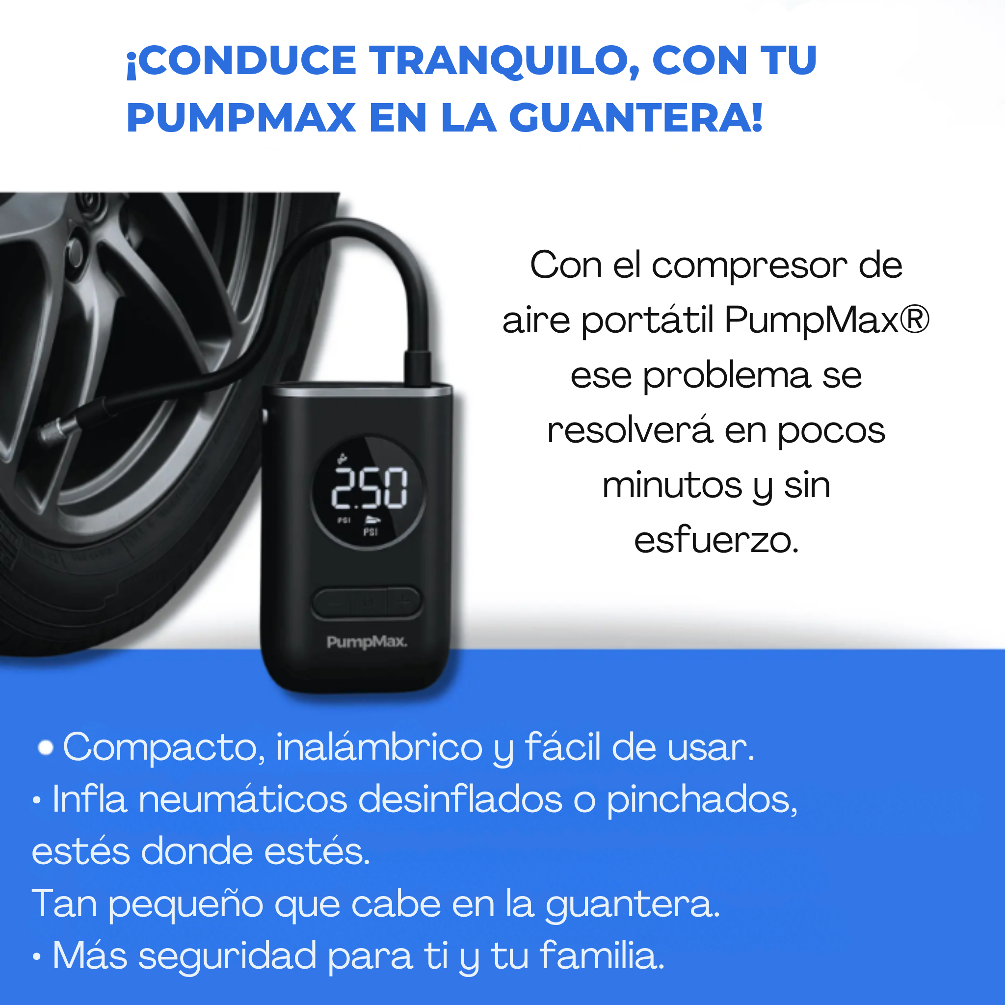 Compresor Inalambrico Digital