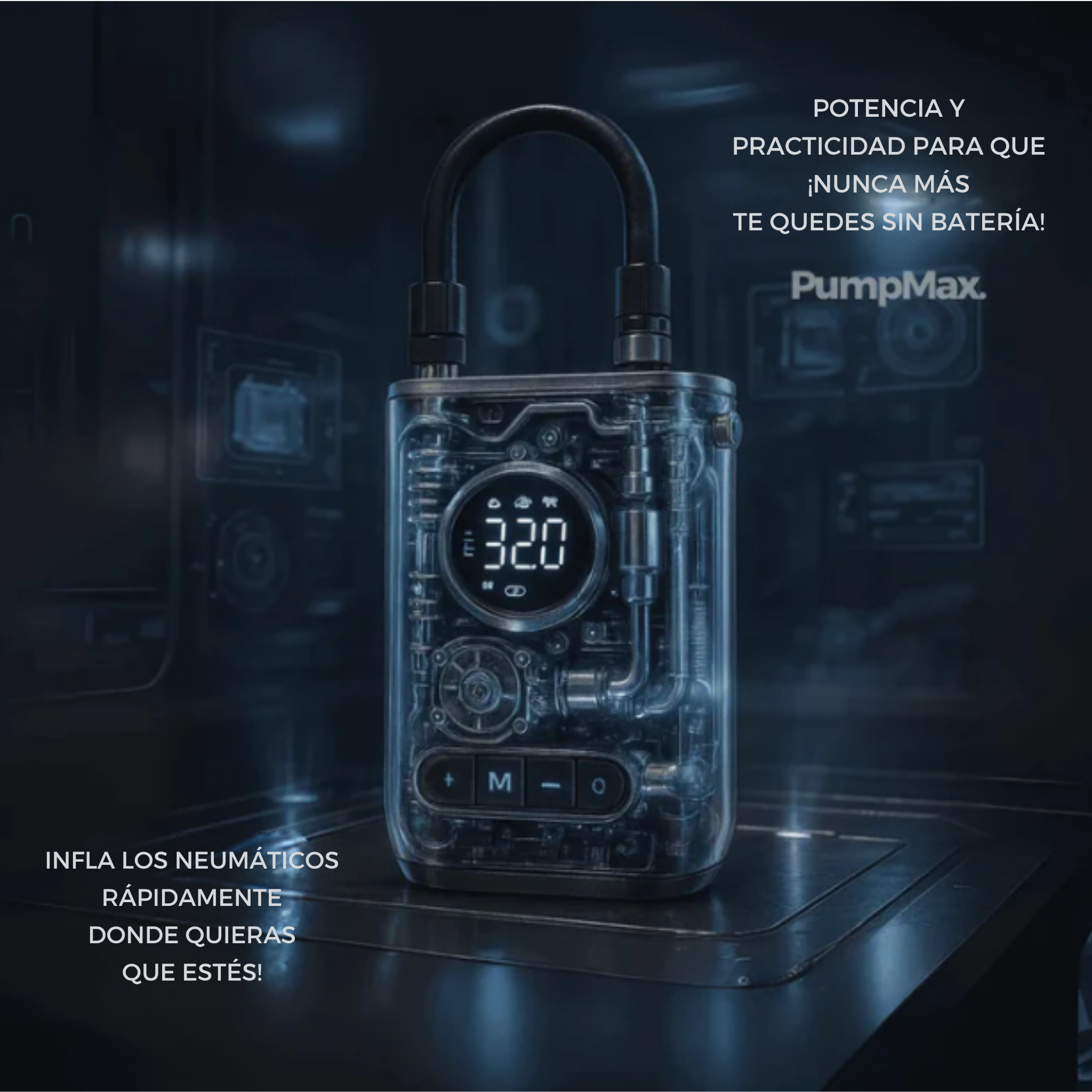 Compresor Inalambrico Digital